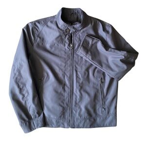 Wilson’s Leather Men's Gray Polyester Jacket Size 7